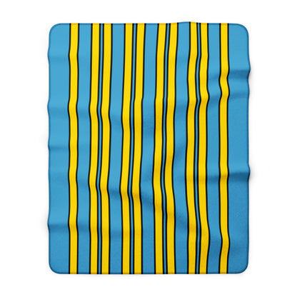 Palau Retro Stripes Blanket Throw
