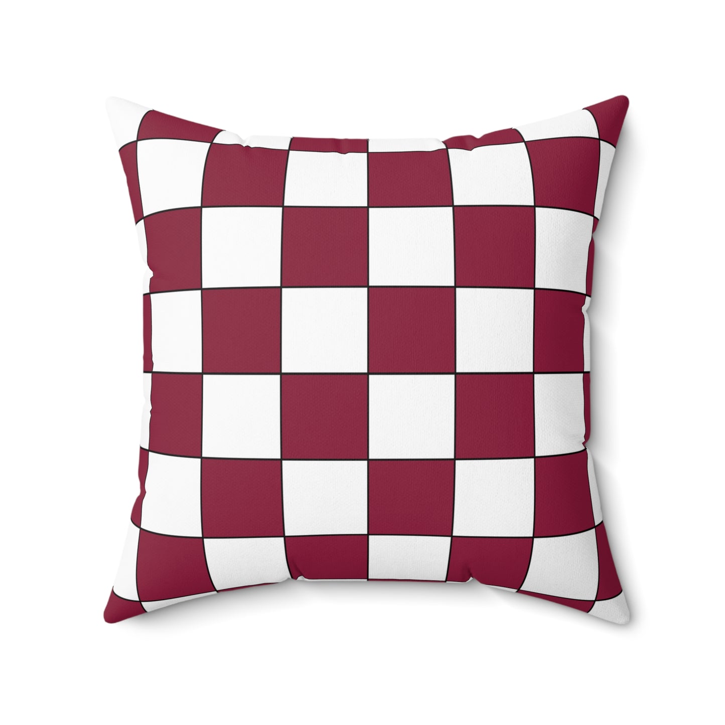 Qatar Retro Check Cushion Pillow