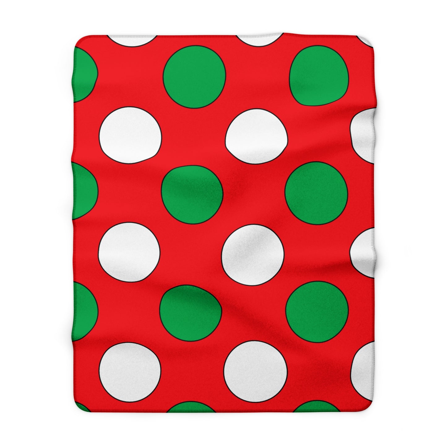 Lebanon Retro Polka Dots Blanket Throw
