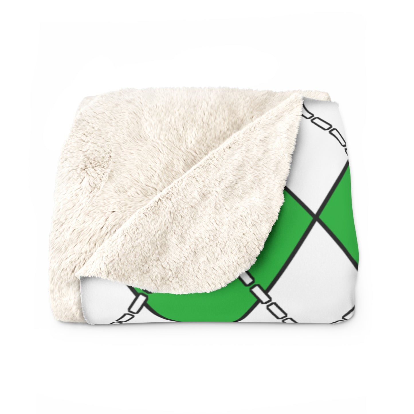 Uzbekistan Retro Argyle Blanket Throw
