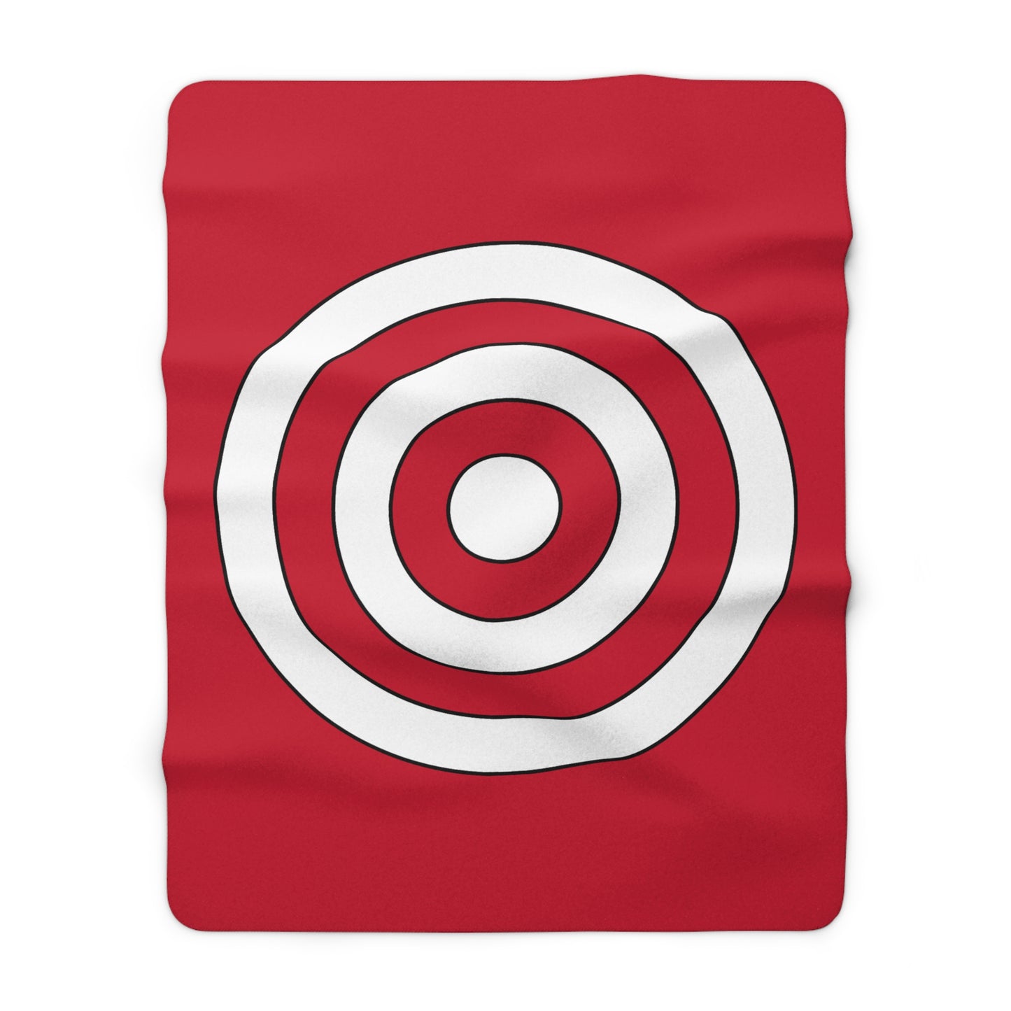 Austria Retro Target Blanket Throw