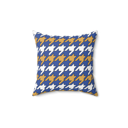 Marshall Islands Retro Houndstooth Cushion Pillow
