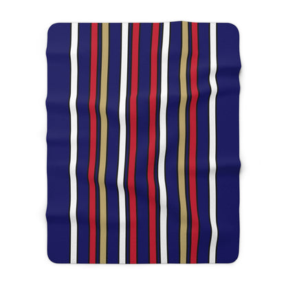 Saint Helena Retro Stripes Blanket Throw
