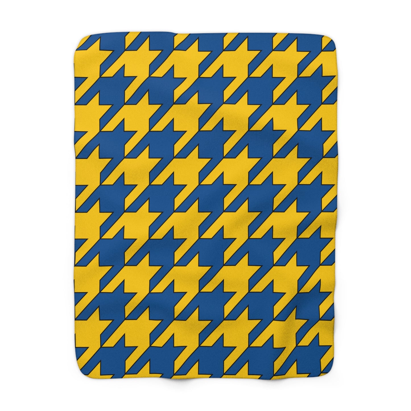 Sweden Retro Houndstooth Blanket Throw