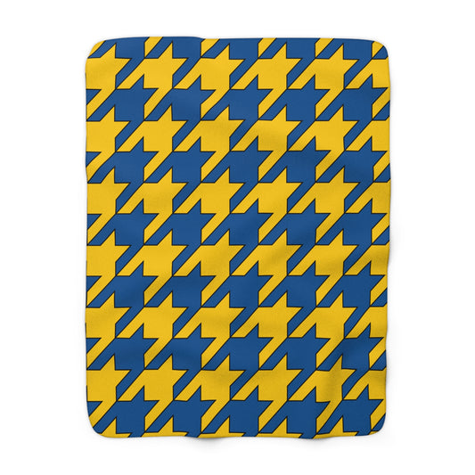 Sweden Retro Houndstooth Blanket Throw