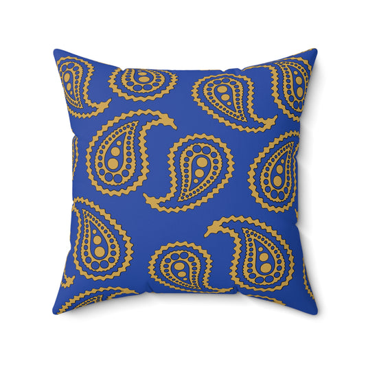 Kosovo Retro Paisley Cushion Pillow