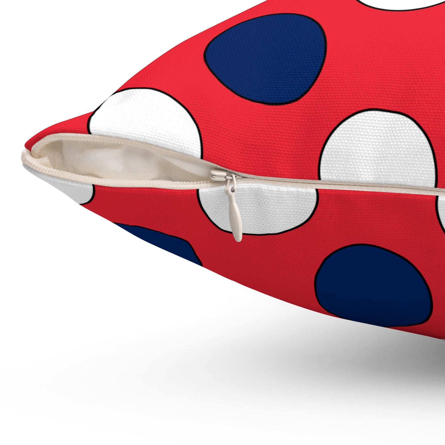 Norway Retro Polka Dots Cushion Pillow