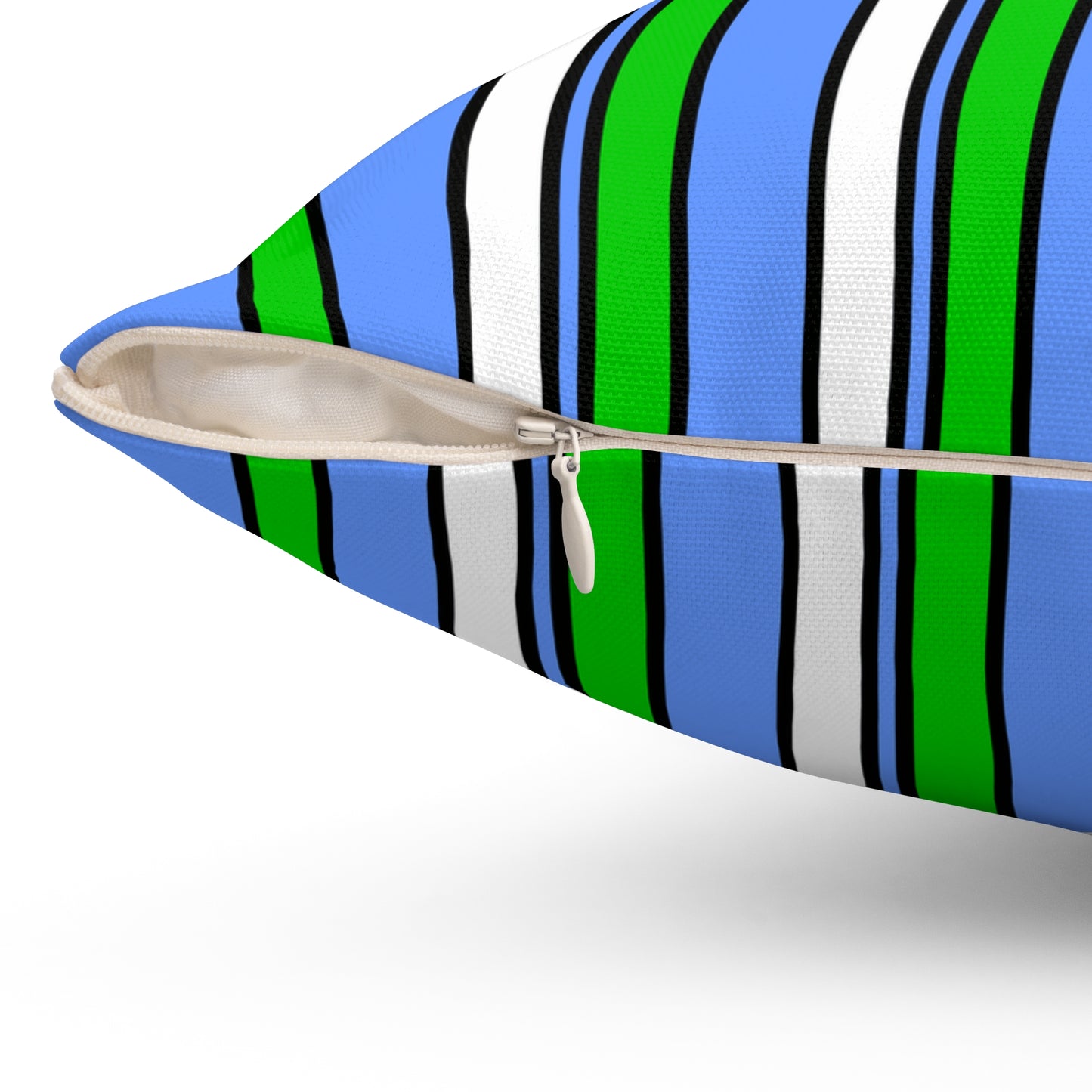 Djibouti Retro Stripes Cushion Pillow