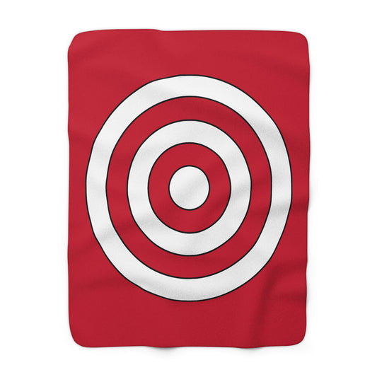 Austria Retro Target Blanket Throw
