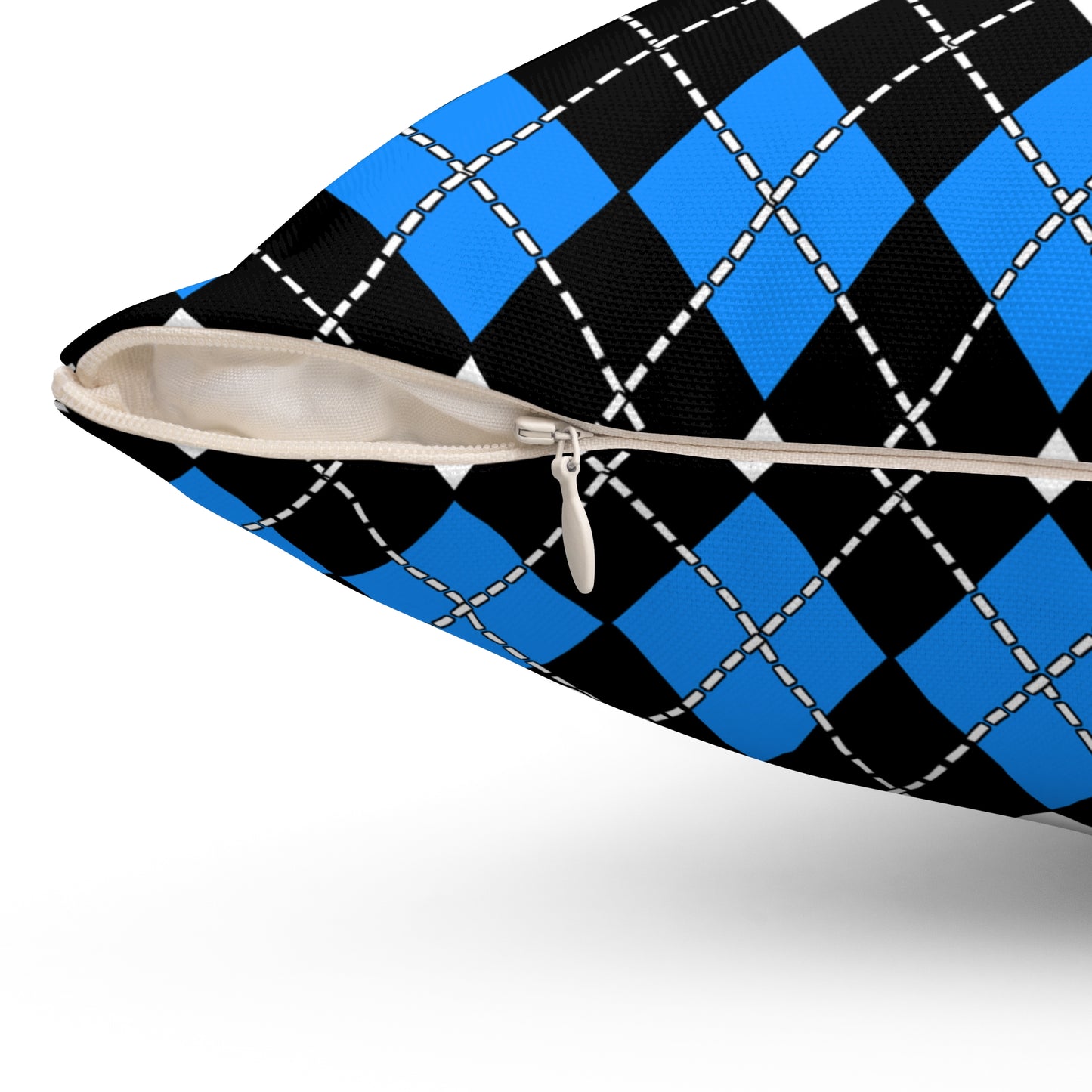 Estonia Retro Argyle Cushion Pillow