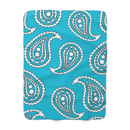 Honduras Retro Paisley Blanket Throw
