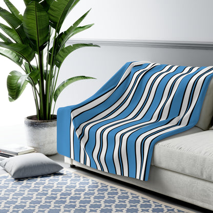 Guatemala Retro Stripes Blanket Throw