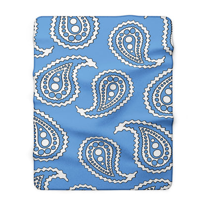 Argentina Retro Paisley Blanket Throw