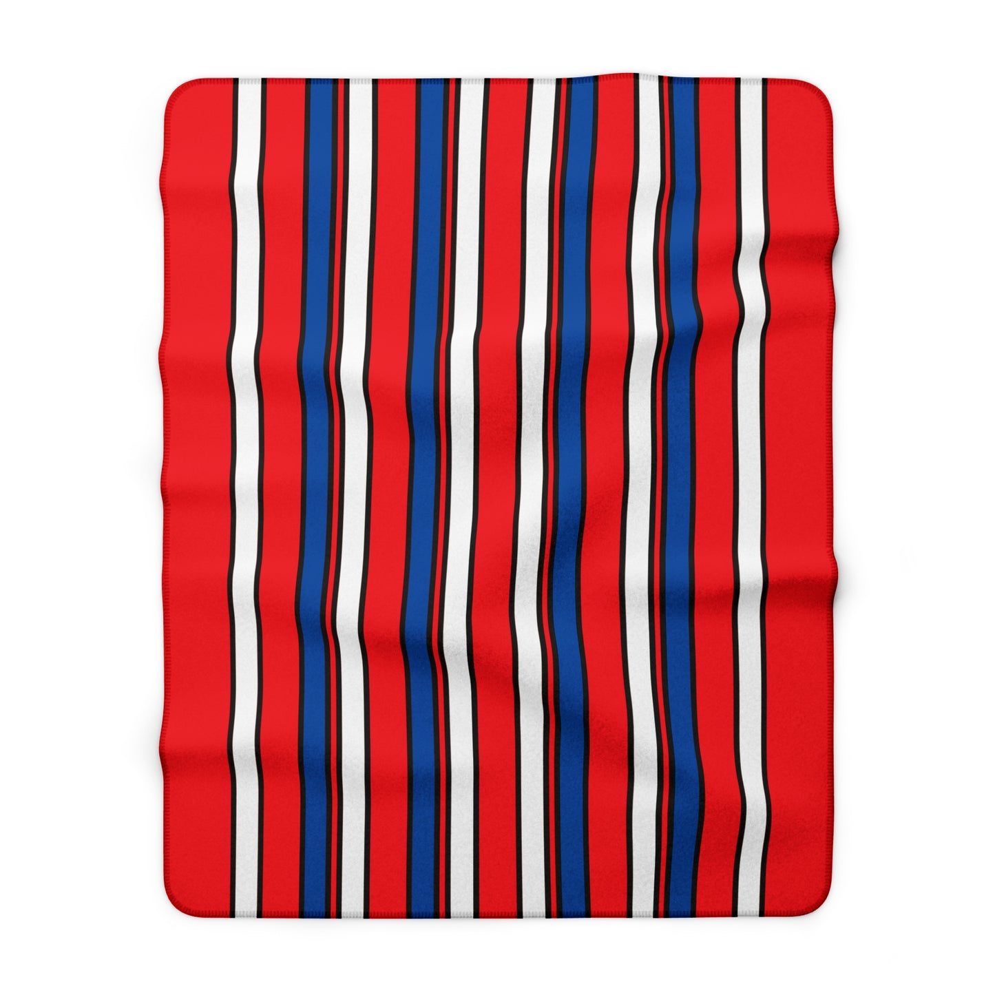 Slovakia Retro Stripes Blanket Throw
