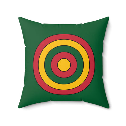 Mauritania Retro Target Cushion Pillow
