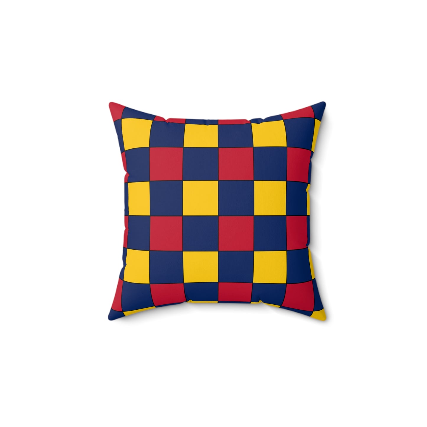 Chad Retro Check Cushion Pillow