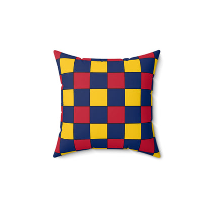 Chad Retro Check Cushion Pillow