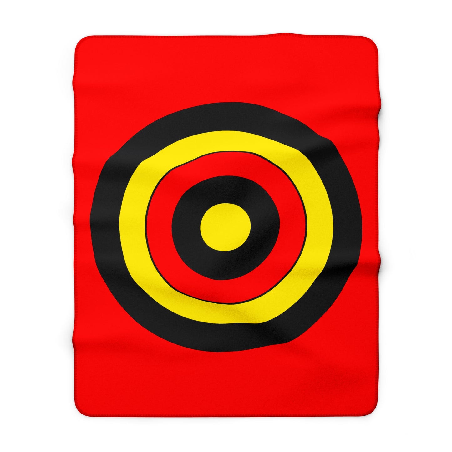 Angola Retro Target Blanket Throw
