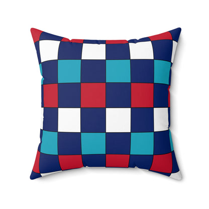 Montserrat Retro Check Cushion Pillow