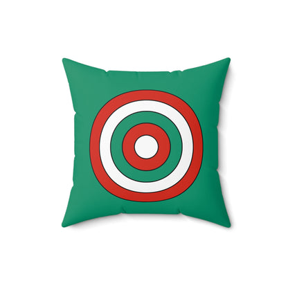 Bulgaria Retro Target Cushion Pillow