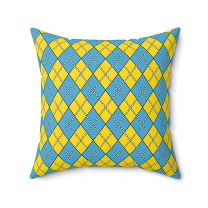 Palau Retro Argyle Cushion Pillow