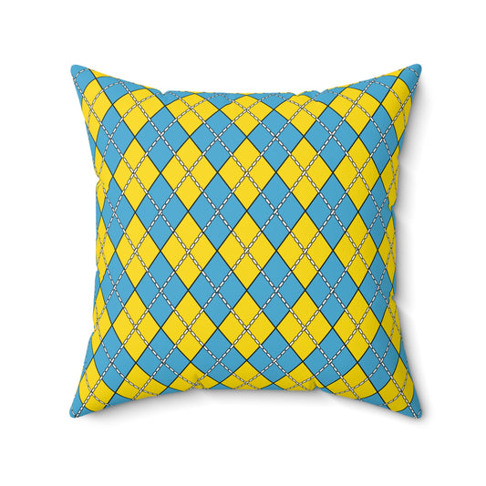 Palau Retro Argyle Cushion Pillow