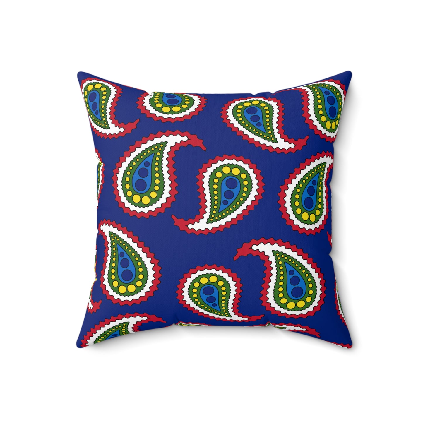 Pitcairn Retro Paisley Cushion Pillow