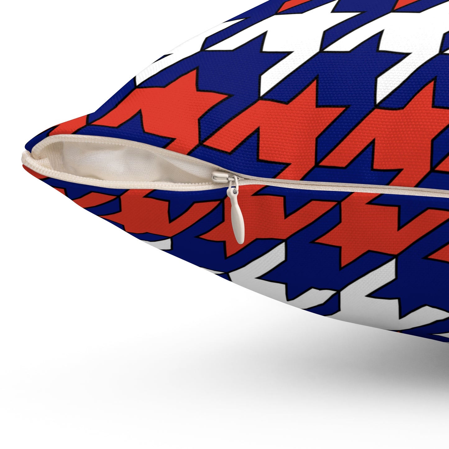 Cabo Verde Retro Houndstooth Cushion Pillow