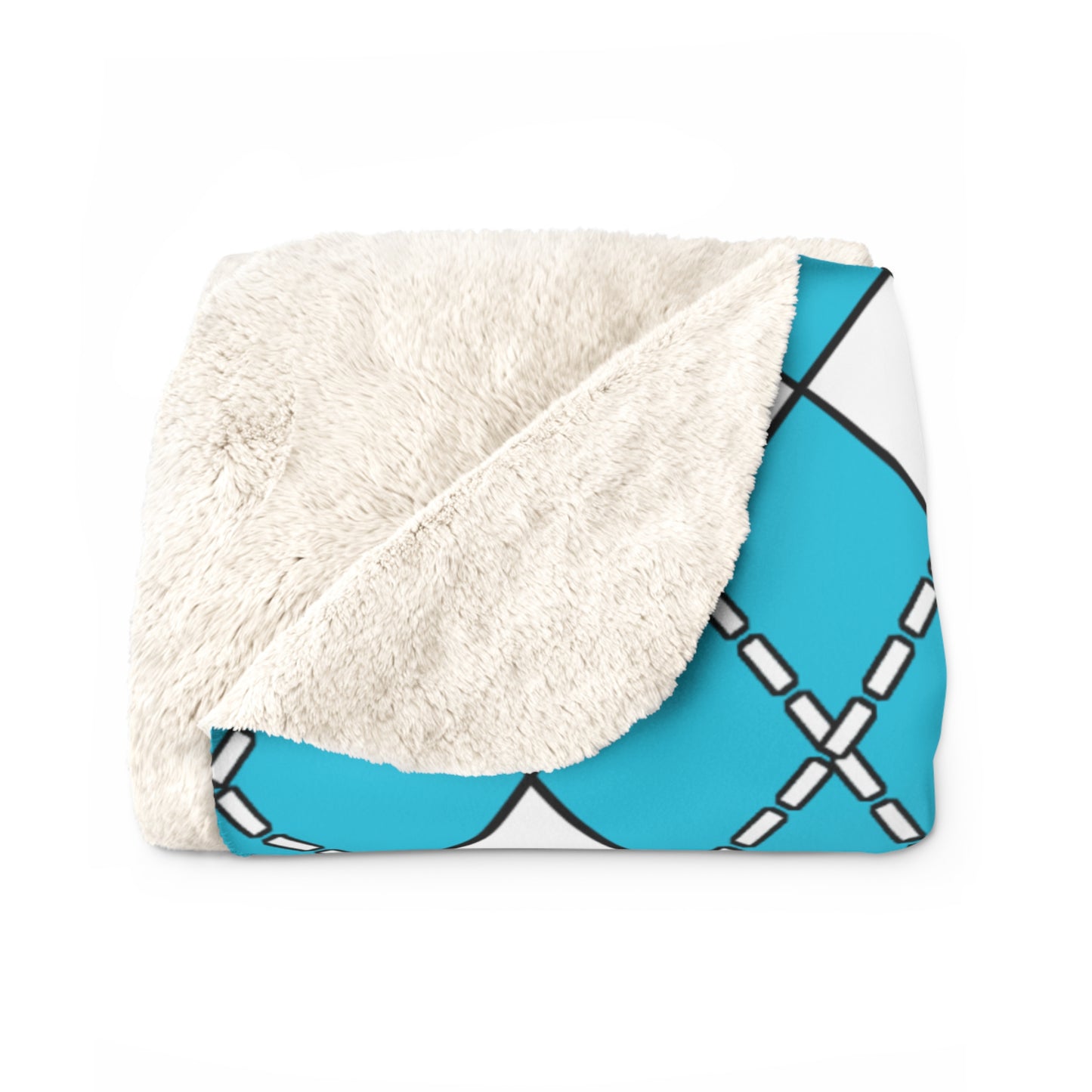 Honduras Retro Argyle Blanket Throw