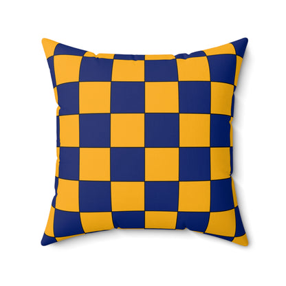 Nauru Retro Check Cushion Pillow