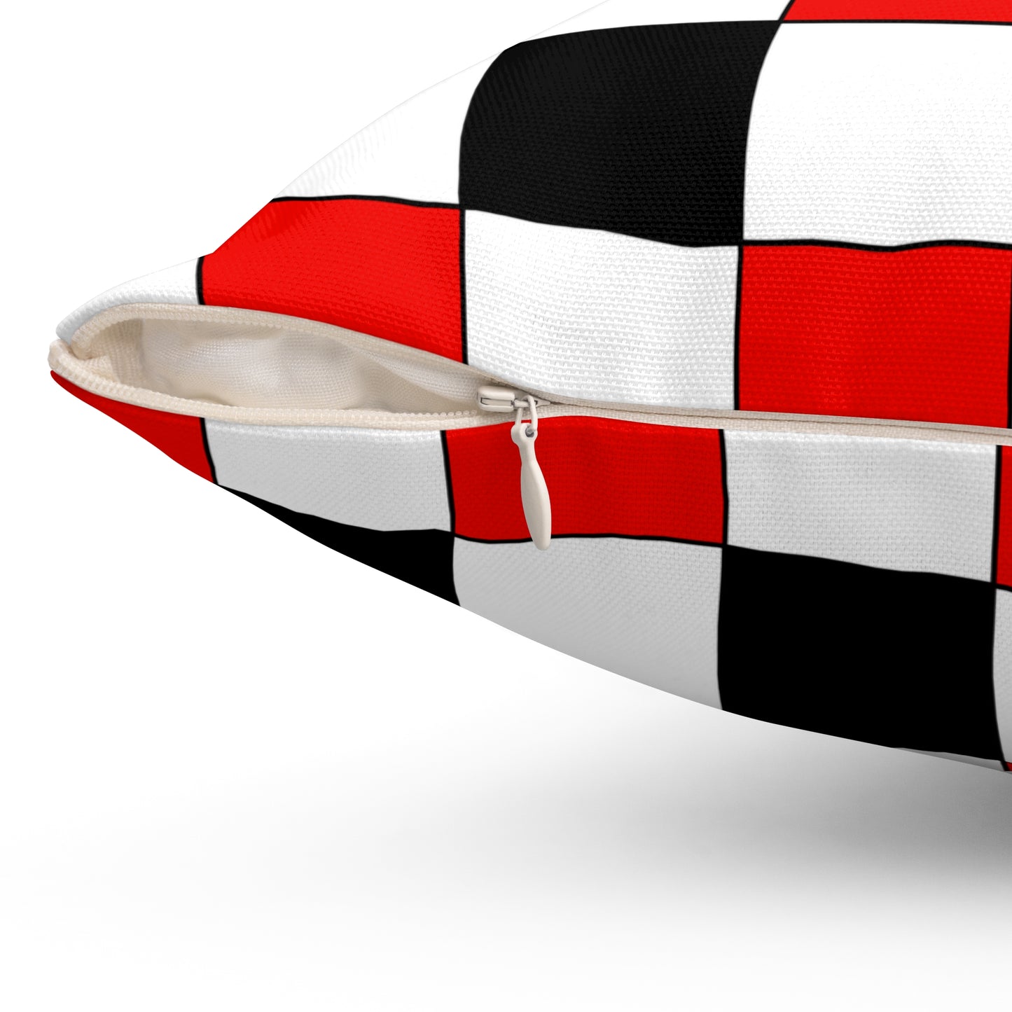Yemen Retro Check Cushion Pillow