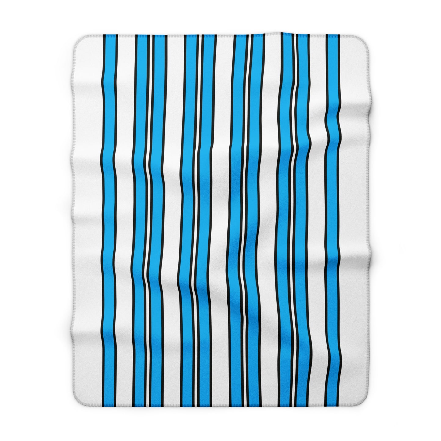 San Marino Retro Stripes Blanket Throw