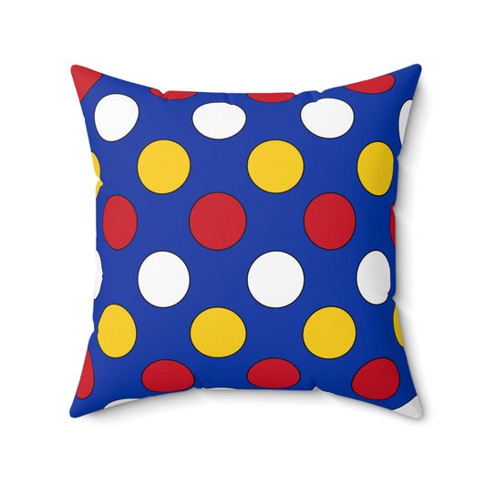 Philippines Retro Polka Dots Cushion Pillow