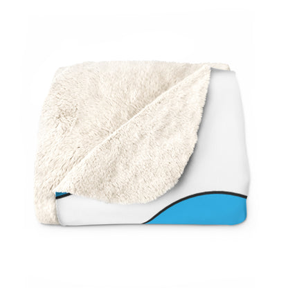 San Marino Retro Polka Dots Blanket Throw