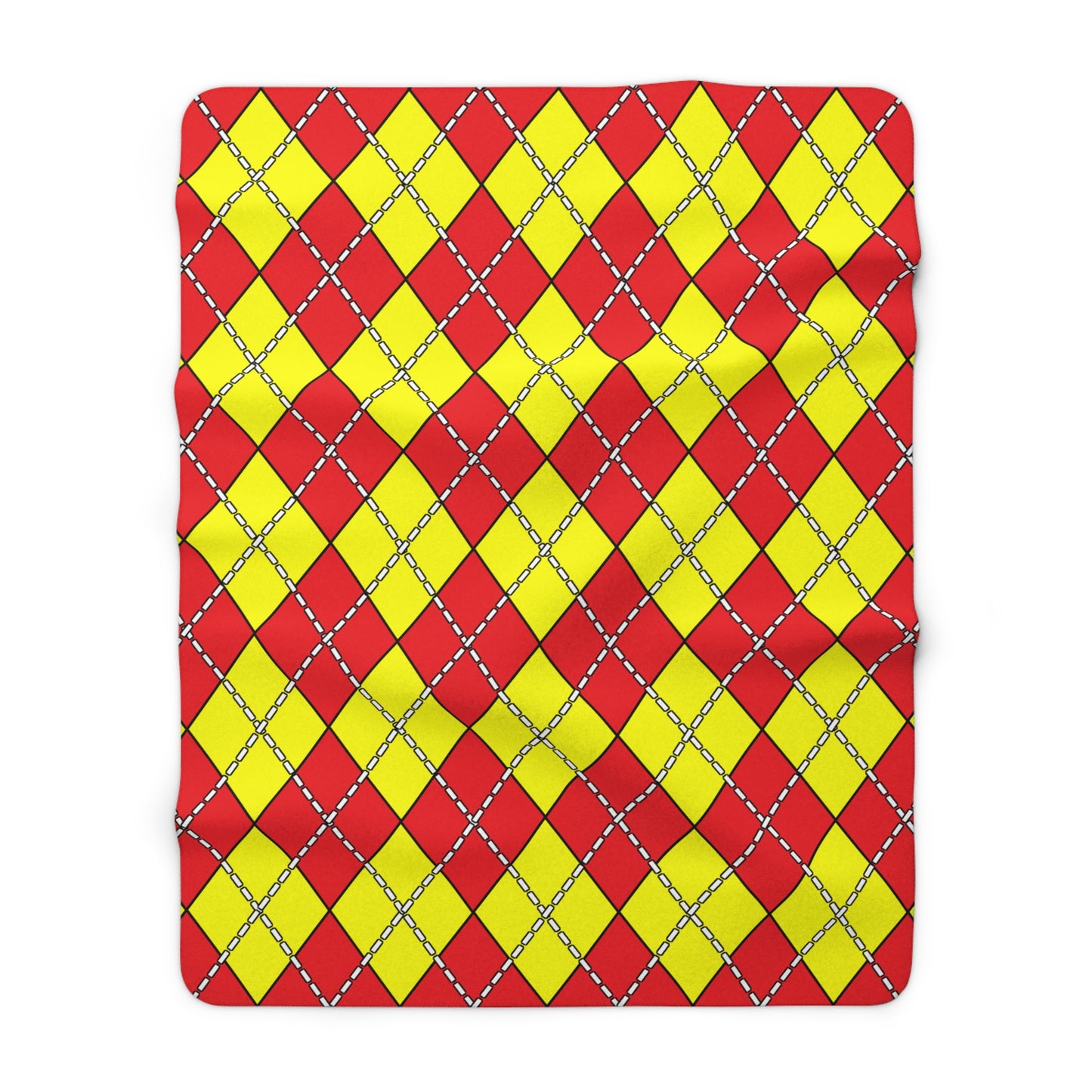 China Retro Argyle Blanket Throw