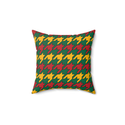 Lithuania Retro Houndstooth Cushion Pillow