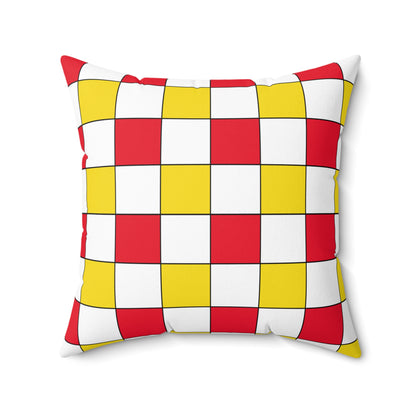 Guernsey Retro Check Cushion Pillow