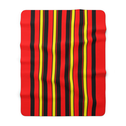 Angola Retro Stripes Blanket Throw