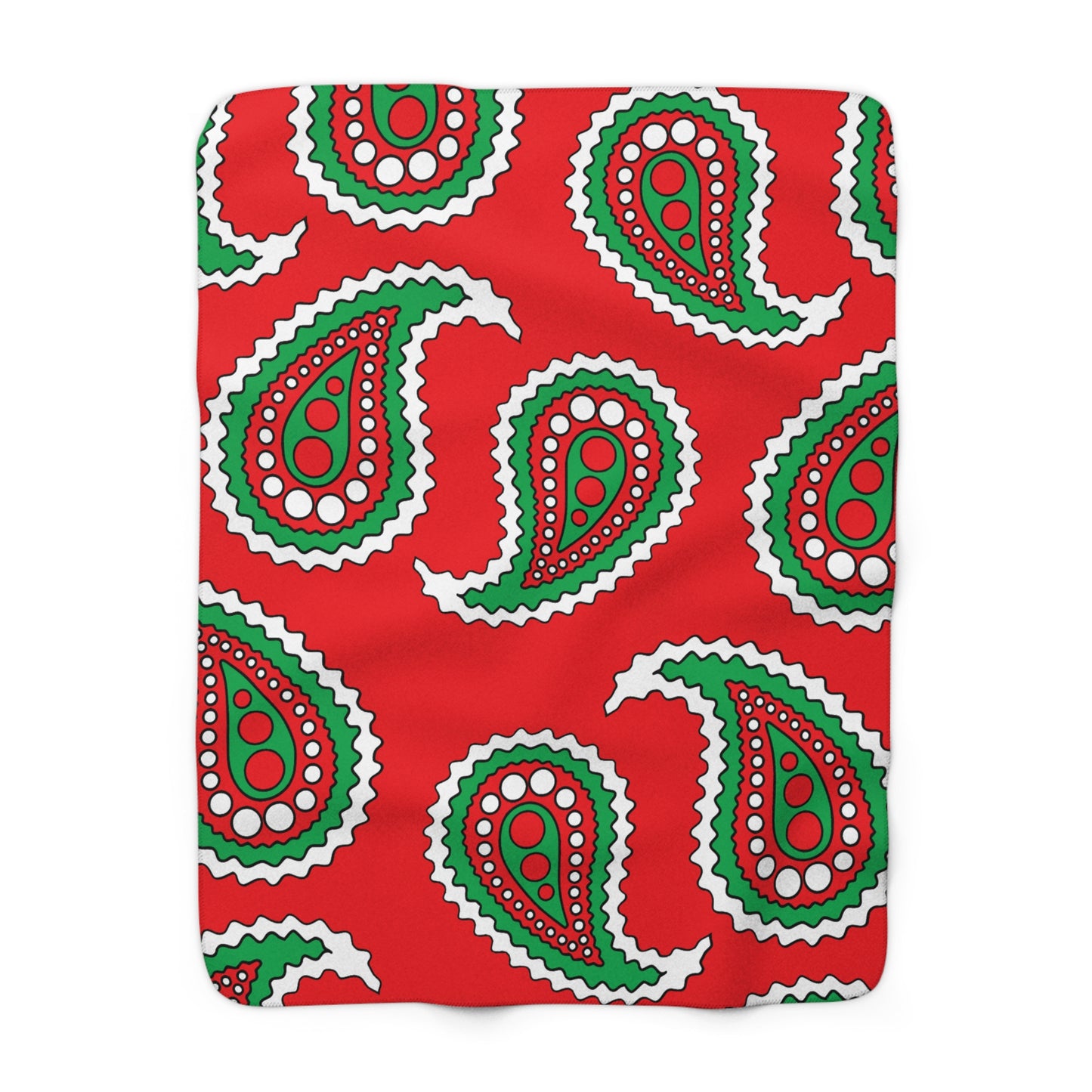 Lebanon Retro Paisley Blanket Throw