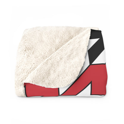 Republic Of Korea Retro Houndstooth Blanket Throw