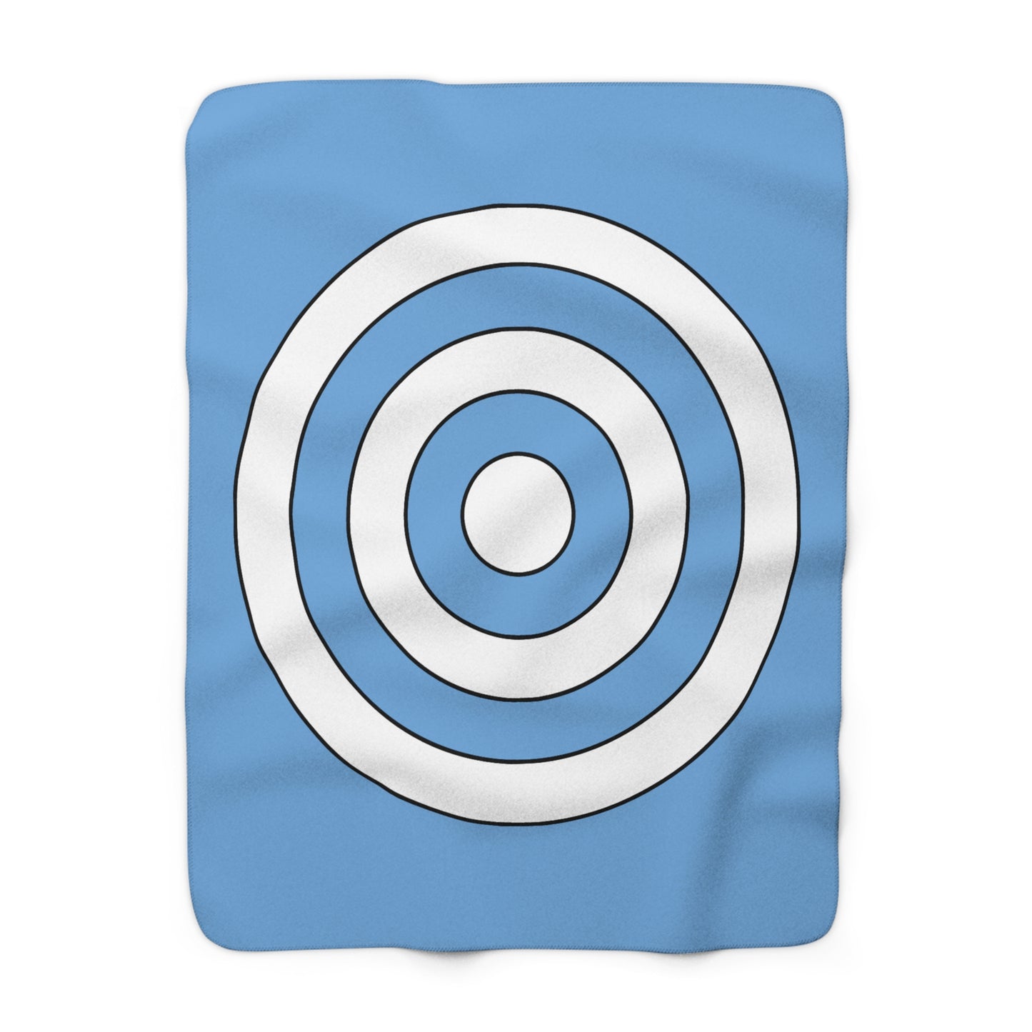 Argentina Retro Target Blanket Throw