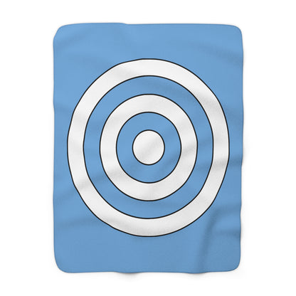 Argentina Retro Target Blanket Throw