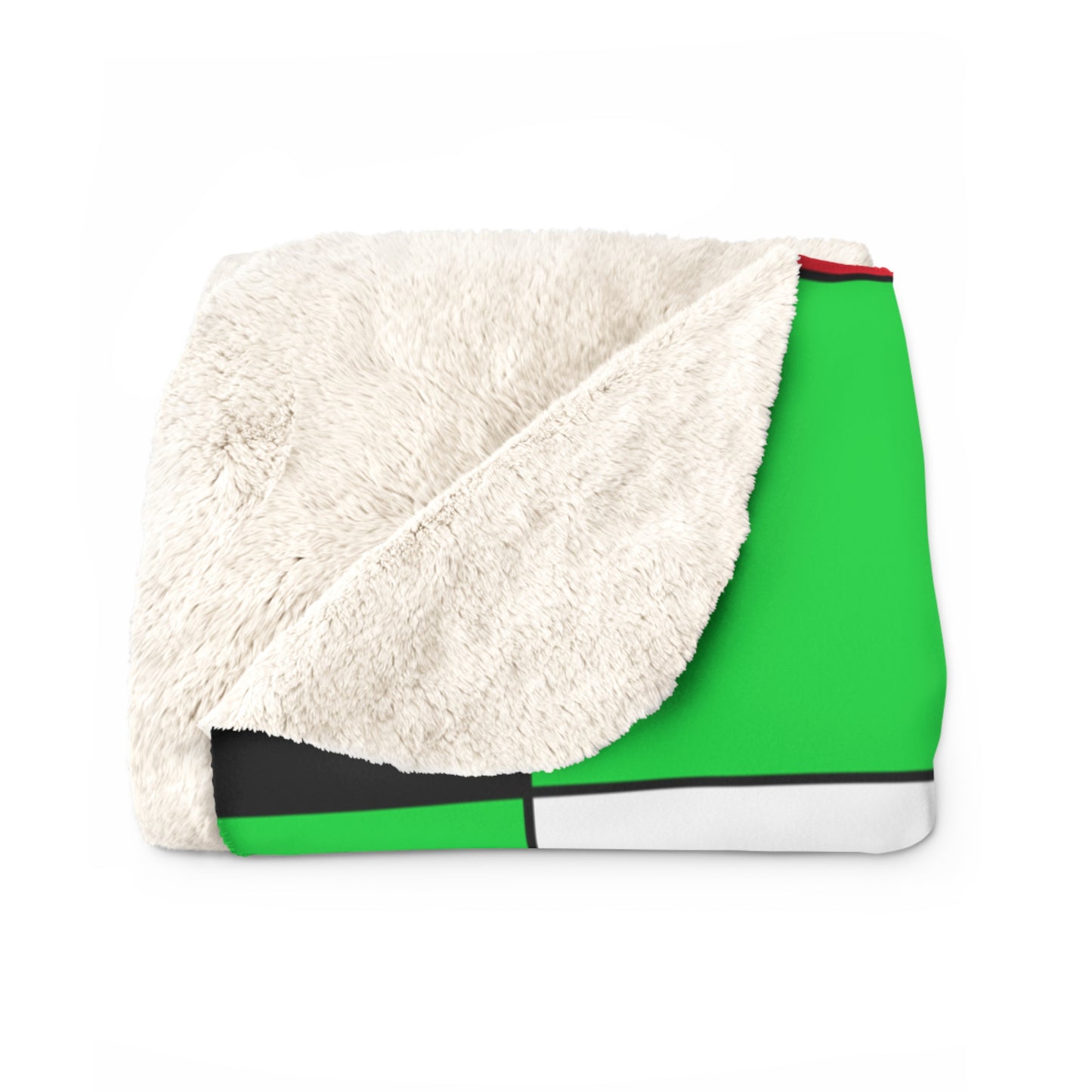 Kuwait Retro Check Blanket Throw