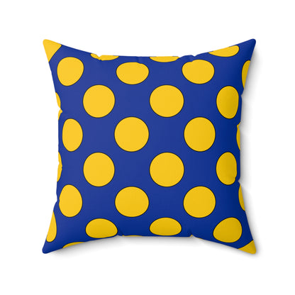 European Union Retro Polka Dots Cushion Pillow