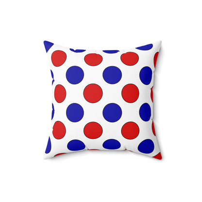 Panama Retro Polka Dots Cushion Pillow