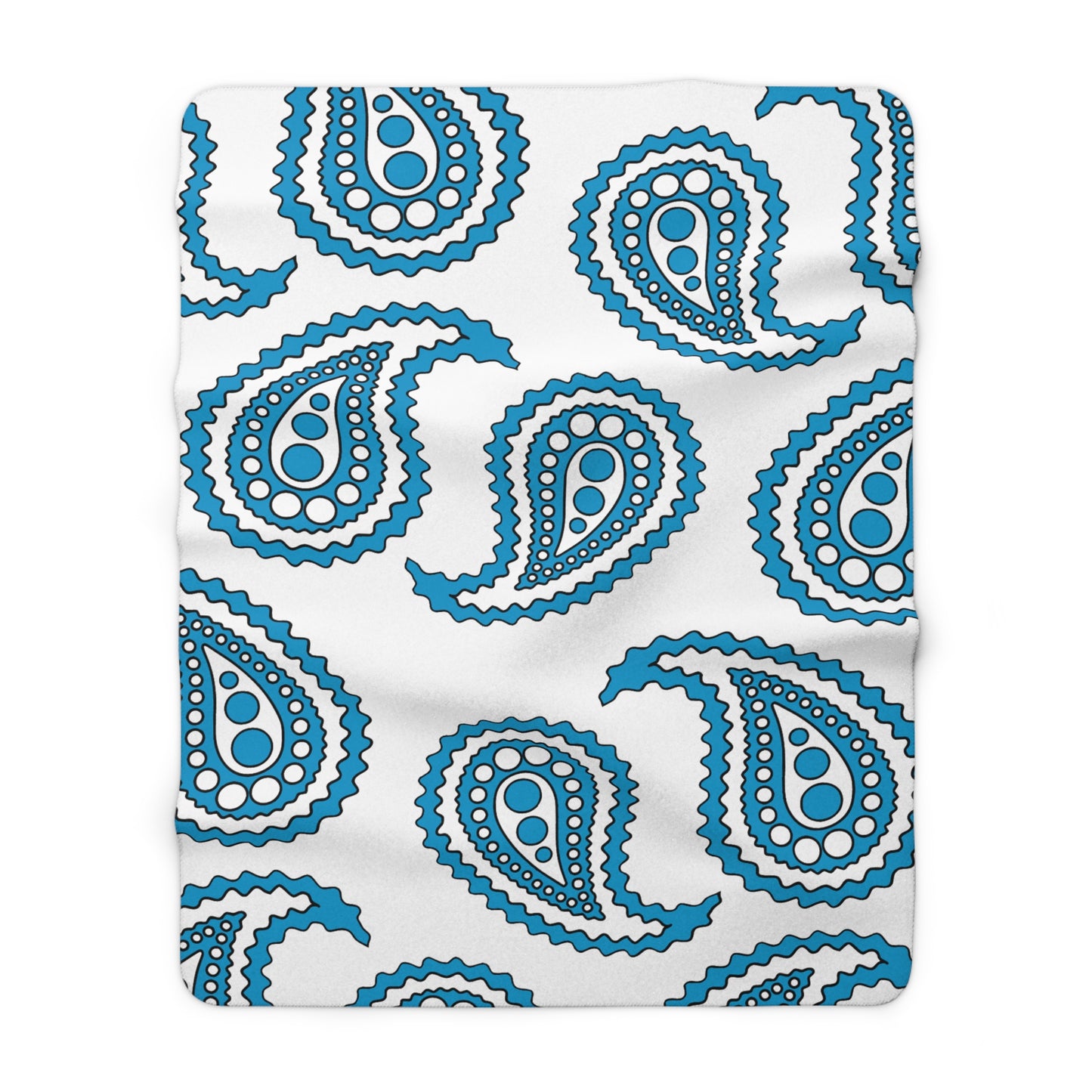 Galicia Retro Paisley Blanket Throw