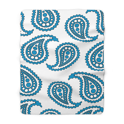Galicia Retro Paisley Blanket Throw