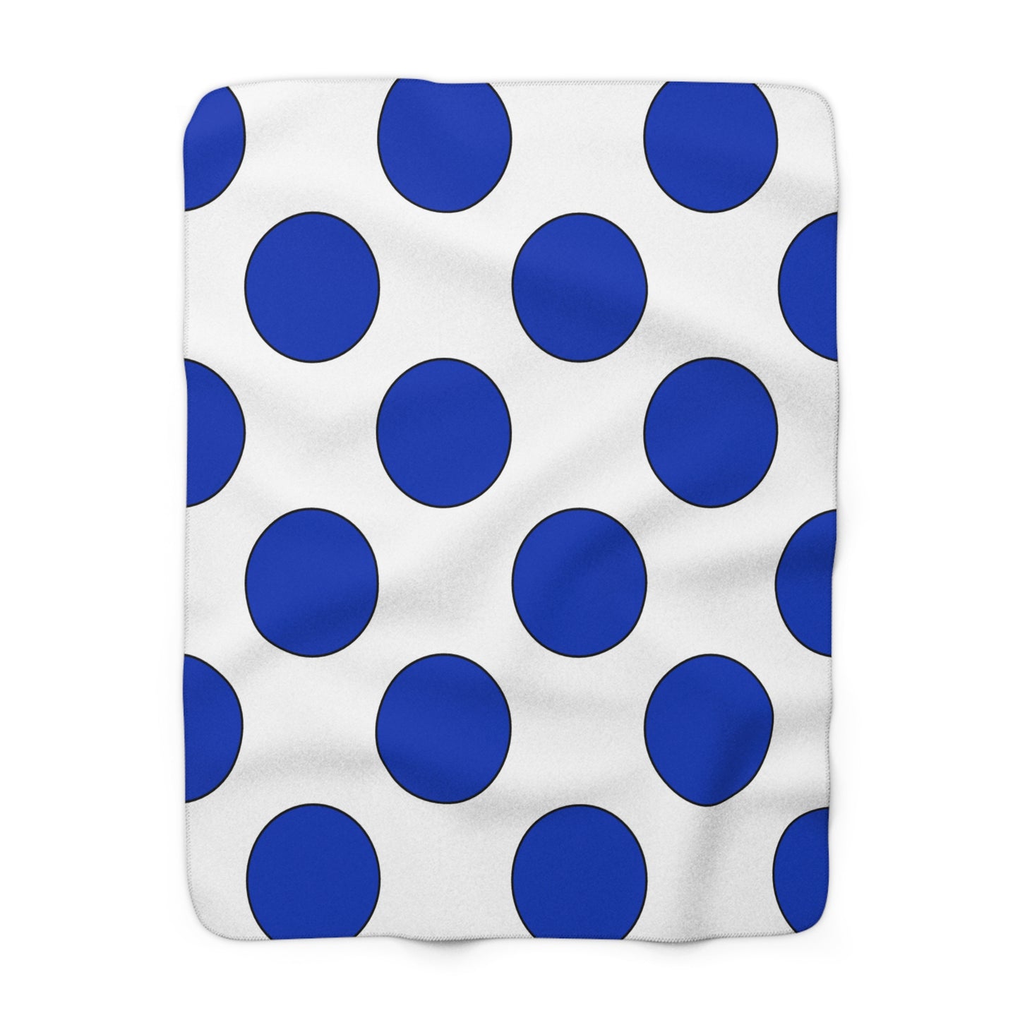 Israel Retro Polka Dots Blanket Throw