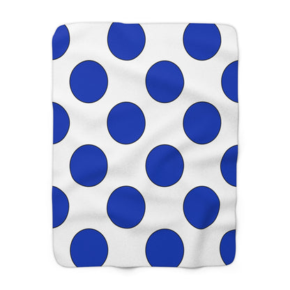 Israel Retro Polka Dots Blanket Throw