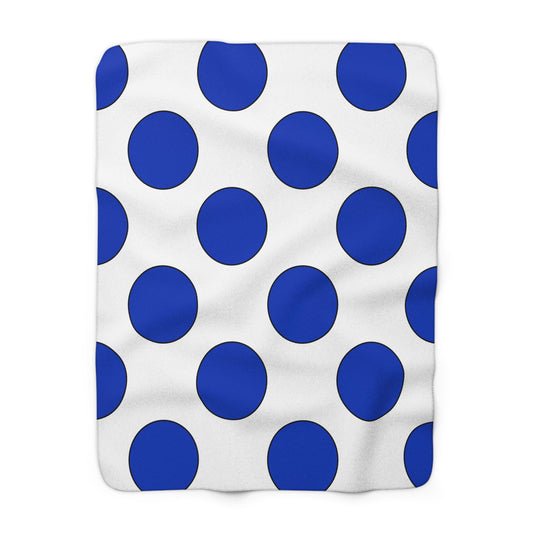 Israel Retro Polka Dots Blanket Throw